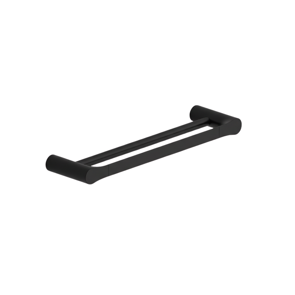 Arcisan Synergii Double Towel Rail 600mm Matte Black