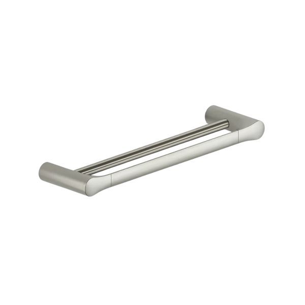 Arcisan Synergii Double Towel Rail 600mm Brushed Nickel