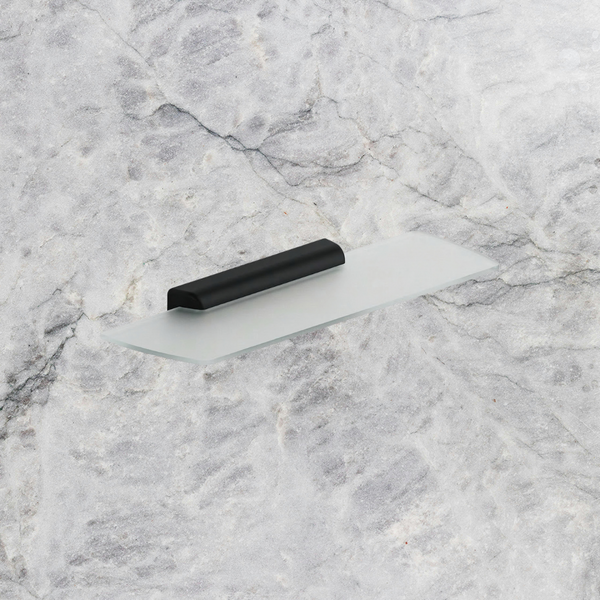 Arcisan Synergii Glass Shelf 400mm Matte Black