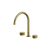 Arcisan Trillion Kitchen Set with Swivel Spout Brushed Brass