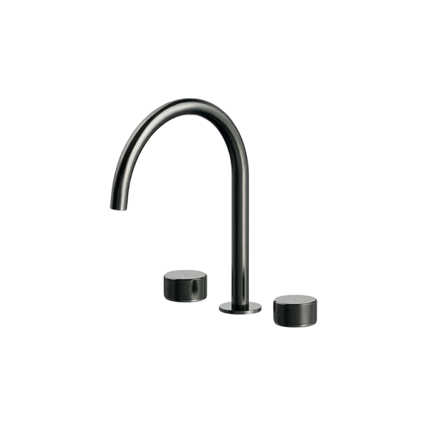 Arcisan Trillion Kitchen Set with Swivel Spout Brushed Gunmetal