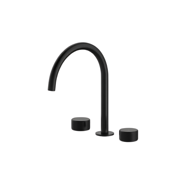 Arcisan Trillion Kitchen Set with Swivel Spout Matte Black