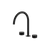 Arcisan Trillion Kitchen Set with Swivel Spout Matte Black