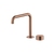 Arcisan Venn 2-Hole Basin Progressive Mixer with 180mm Fixed Squareline Spout Brushed Rose Gold