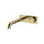 Arcisan Venn 220mm Spout Wall Mount Progressive Basin Mixer with Plate (Trim Kit Only) Brushed Brass