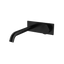 Arcisan Venn 220mm Spout Wall Mount Progressive Basin Mixer with Plate (Trim Kit Only) Matte Black