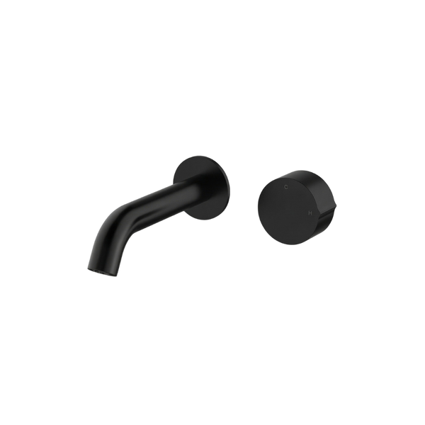 Arcisan Venn 150mm Spout Wall Mount Progressive Basin Mixer (Trim Kit Only) Matte Black