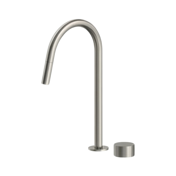 Arcisan Venn Sink Progressive Mixer with Pull Down Nozzle Brushed Nickel