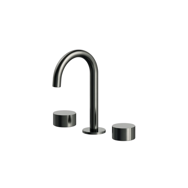 Arcisan Venn Basin Set Brushed Gunmetal