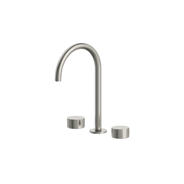 Arcisan Venn Basin Set with Extended Height Spout Brushed Nickel