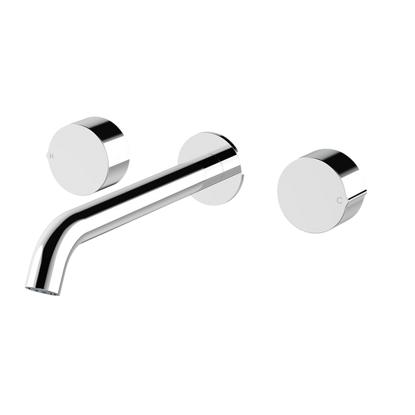 Arcisan Venn 220mm Centre Spout Wall Basin Set Chrome
