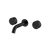Arcisan Venn Wall Basin Set 150mm Centre Spout Matte Black