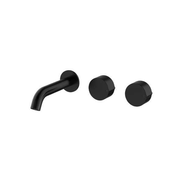 Arcisan Venn Wall Basin Set 150mm Left Spout (Complete Kit) Matte Black