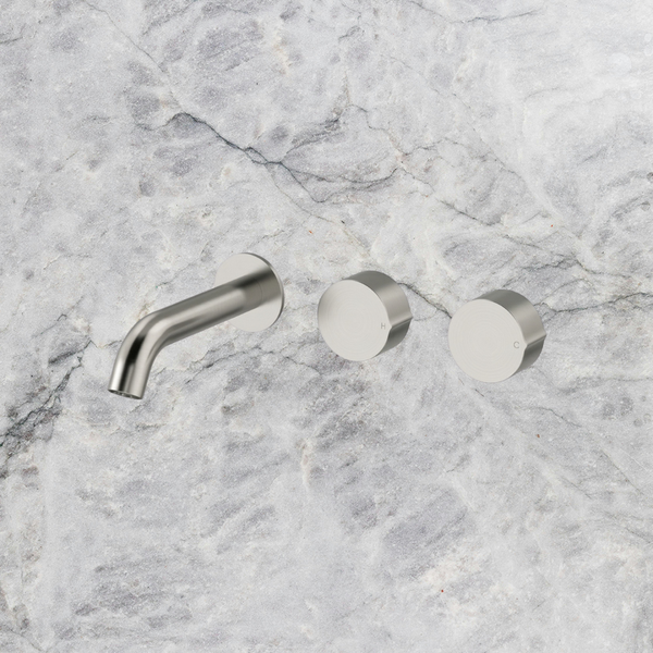 Arcisan Venn Wall Basin Set 150mm Left Spout (Trim Kit Only) Brushed Nickel