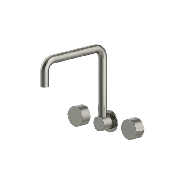 Arcisan Venn Laundry Set with Squareline Spout Brushed Nickel