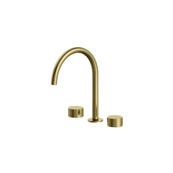 Arcisan Venn Kitchen Set with Swivel Spout Brushed Brass