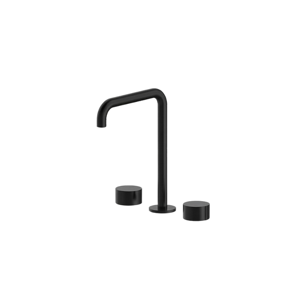 Arcisan Venn Kitchen Set with Swivel Squareline Spout Matte Black
