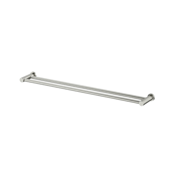 Arcisan Venn Double Towel Rail 800mm Brushed Nickel