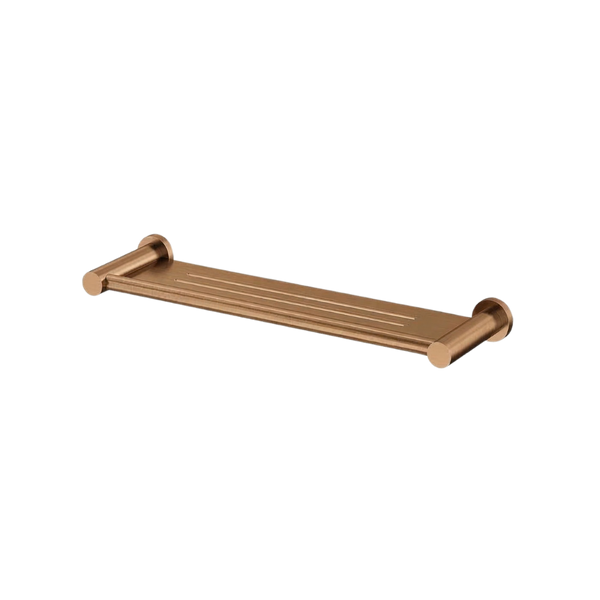 Arcisan Venn Metal Shelf 400mm Brushed Rose Gold