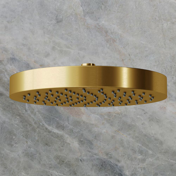 Villeroy & Boch Embrace Elite 250mm Overhead Shower Brushed Gold