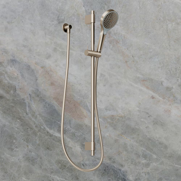 Villeroy & Boch Embrace Shower Rail Set Brushed Nickel