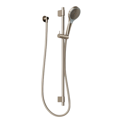 Villeroy & Boch Embrace Shower Rail Set Brushed Nickel