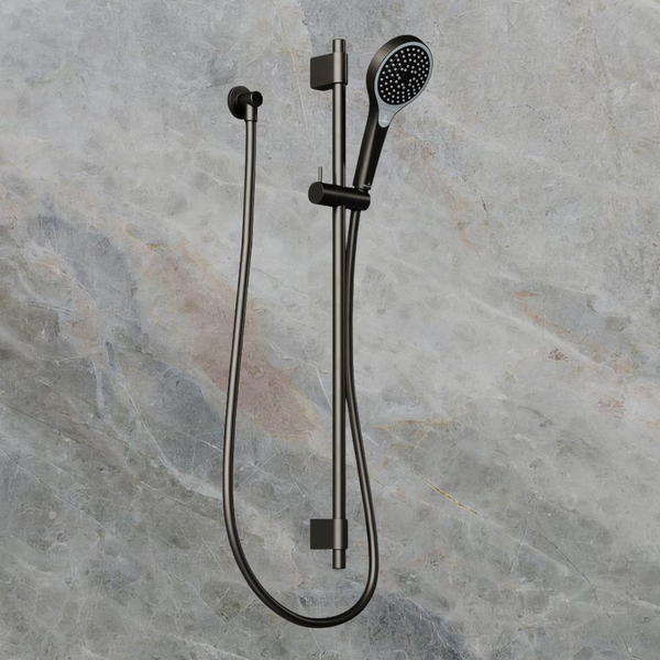 Villeroy & Boch Embrace Shower Rail Set Matte Black