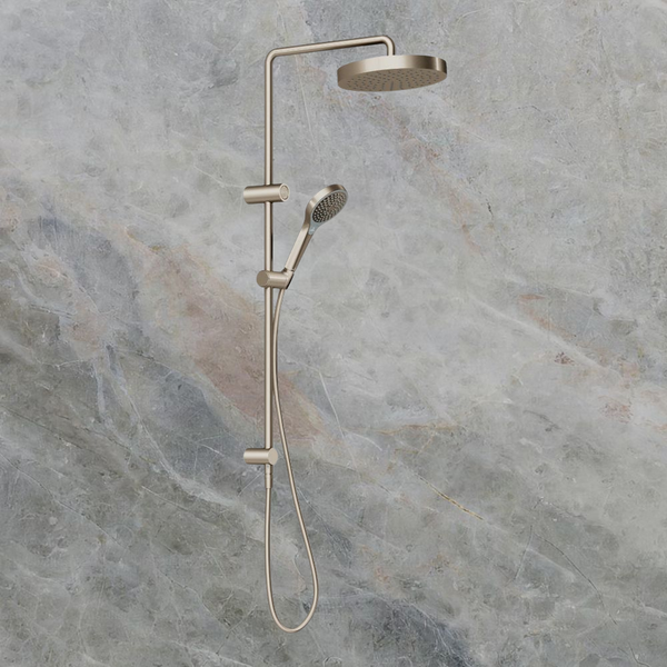 Villeroy & Boch Embrace 250mm Shower System Brushed Nickel