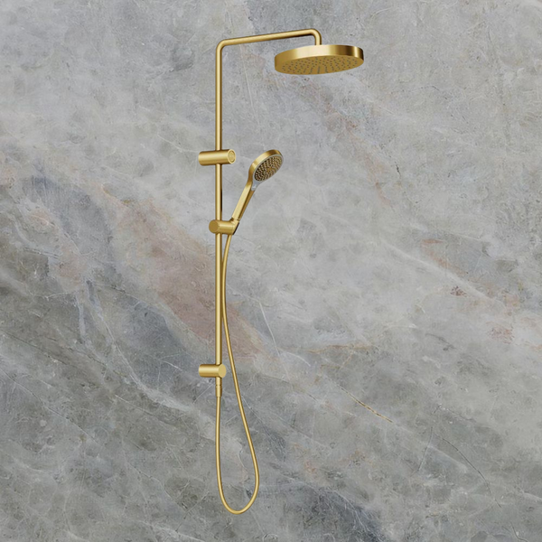 Villeroy & Boch Embrace 250mm Shower System Brushed Gold