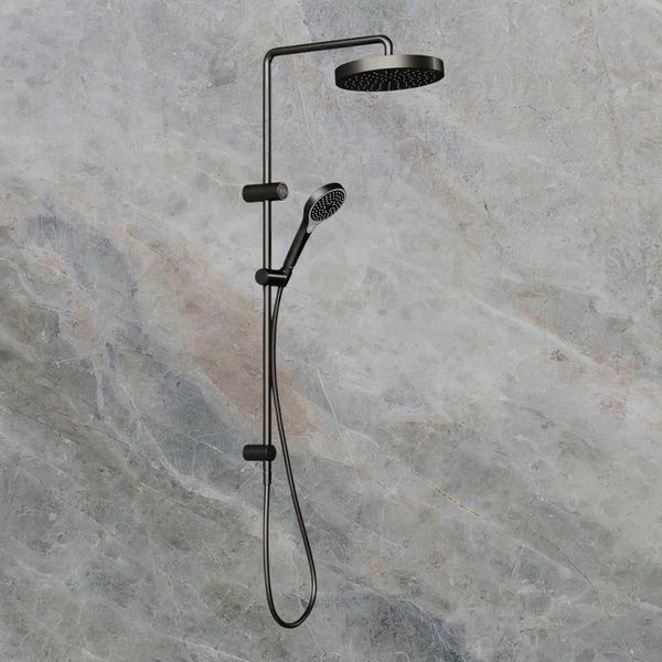 Villeroy & Boch Embrace 250mm Shower System Matte Black