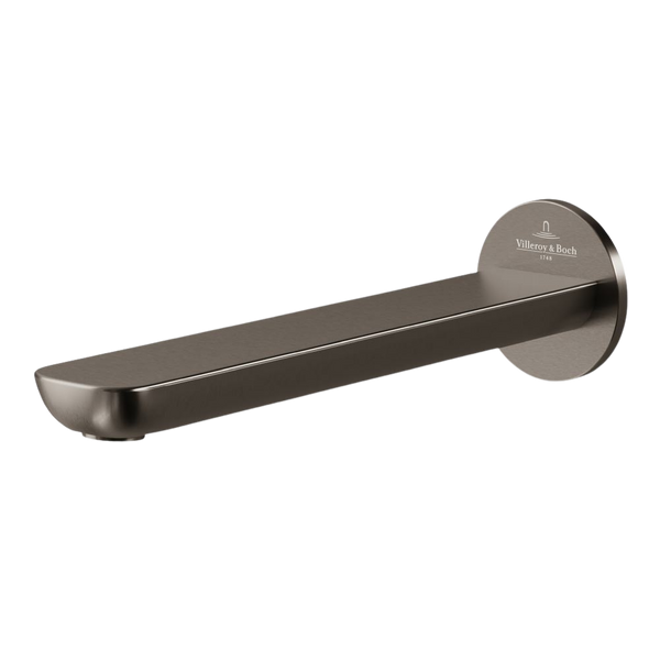 Villeroy & Boch O.Novo Bath Spout Gunmetal Lead Free