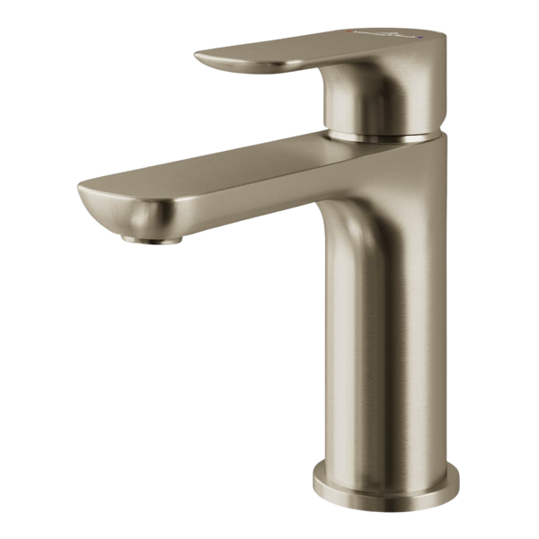 Villeroy & Boch O.Novo Basin Mixer Brushed Nickel Lead Free