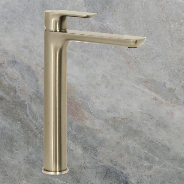 Villeroy & Boch O.Novo Vessel Basin Mixer Brushed Nickel Lead Free