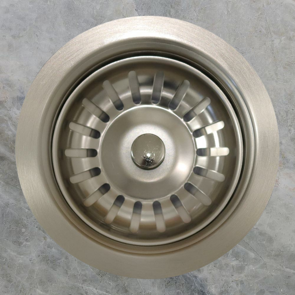 Argent Granite Sink Waste Brushed Nickel