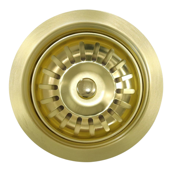 Argent Granite Sink Waste Brushed Gold