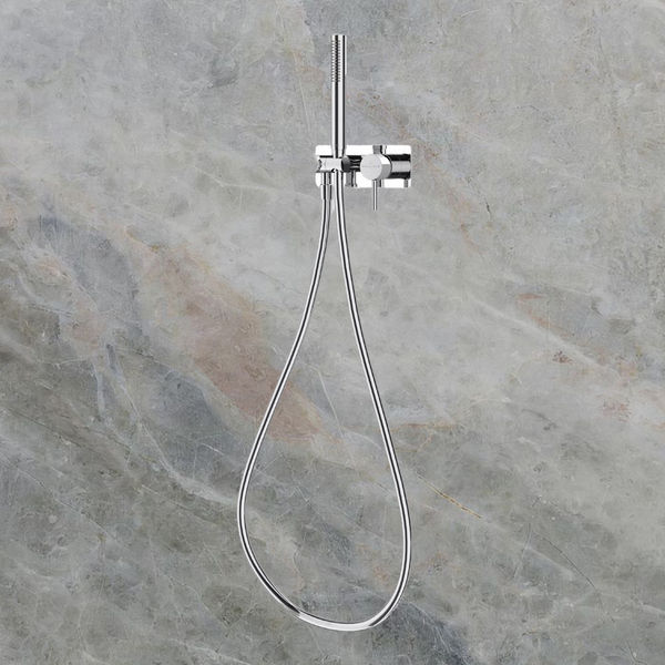 Villeroy & Boch Vita Wall Mounted Bath Shower Set Chrome