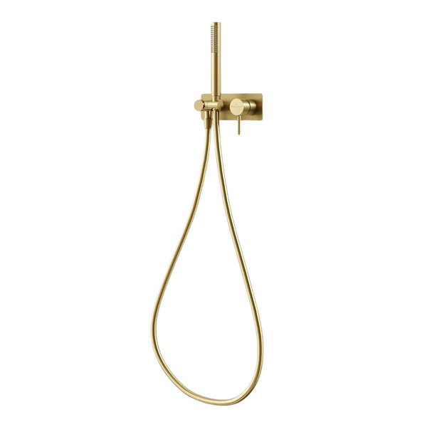 Villeroy & Boch Vita Wall Mounted Bath Shower Set Brushed Gold