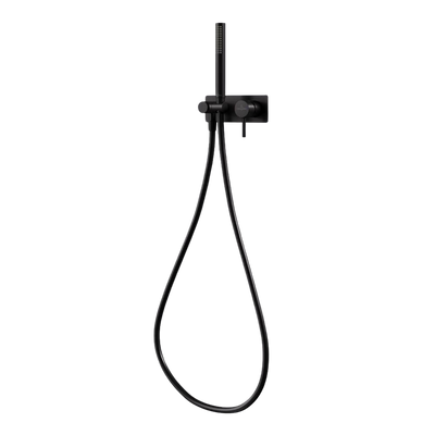 Villeroy & Boch Vita Wall Mounted Bath Shower Set Matte Black