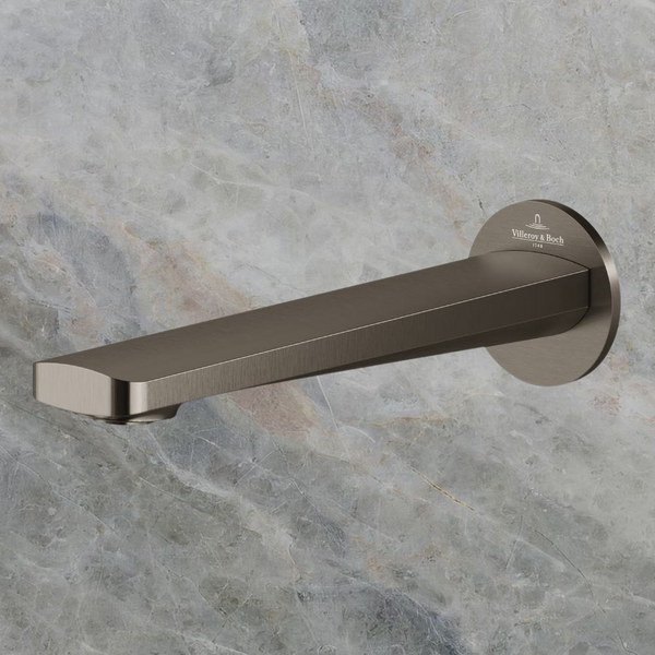 Villeroy & Boch O.Novo Style Bath Spout Gunmetal Lead Free