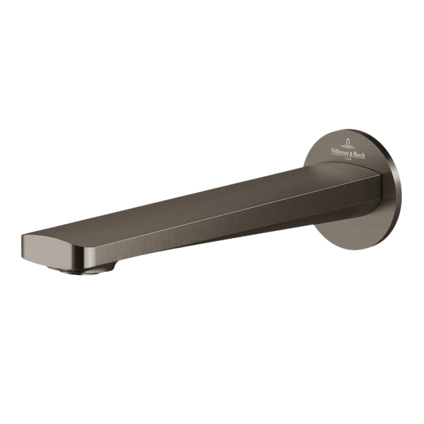 Villeroy & Boch O.Novo Style Bath Spout Gunmetal Lead Free