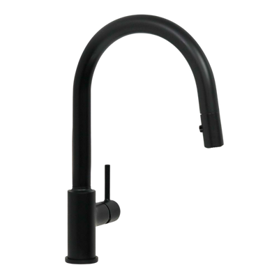 Villeroy & Boch Vita Kitchen Mixer Pull Out Spray Matte Black Lead Free