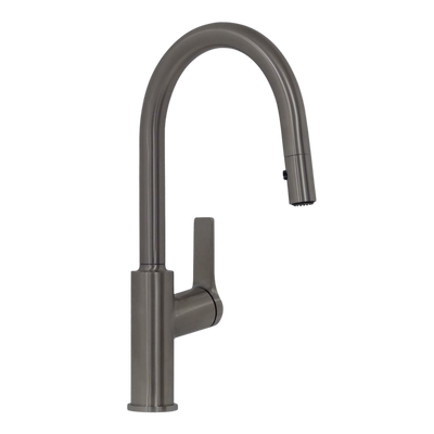 Villeroy & Boch Architectura Kitchen Mixer Pull Out Spray Gunmetal Lead Free