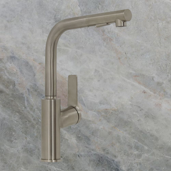 Villeroy & Boch Architectura S Kitchen Mixer Pull Out Spray Brushed Nickel Lead Free