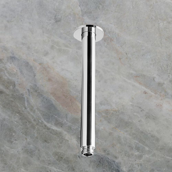 Argent Universal Ceiling Dropper 50mm Chrome