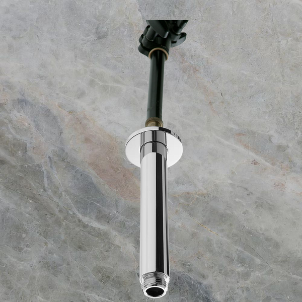 Argent Universal Ceiling Dropper 150mm Chrome