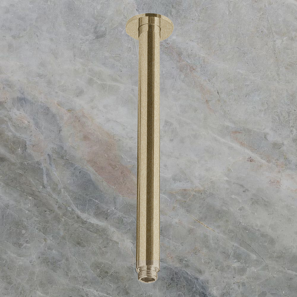 Argent Essential Ceiling Dropper 300mm Brushed Gold