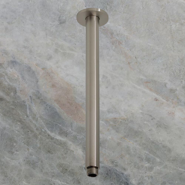 Villeroy & Boch Universal Ceiling Dropper 300mm Brushed Nickel