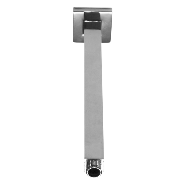 Argent Square Ceiling Dropper 300mm Chrome