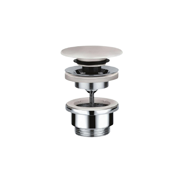 Argent Waste Adapter 40mm Insert 32mm Outlet Chrome