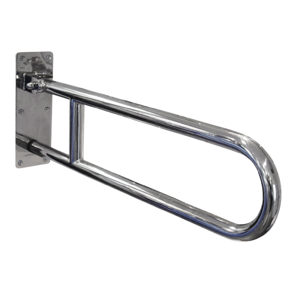 Argent Advantage Care 32mm Folding WC Grab Bar Stainless Steel